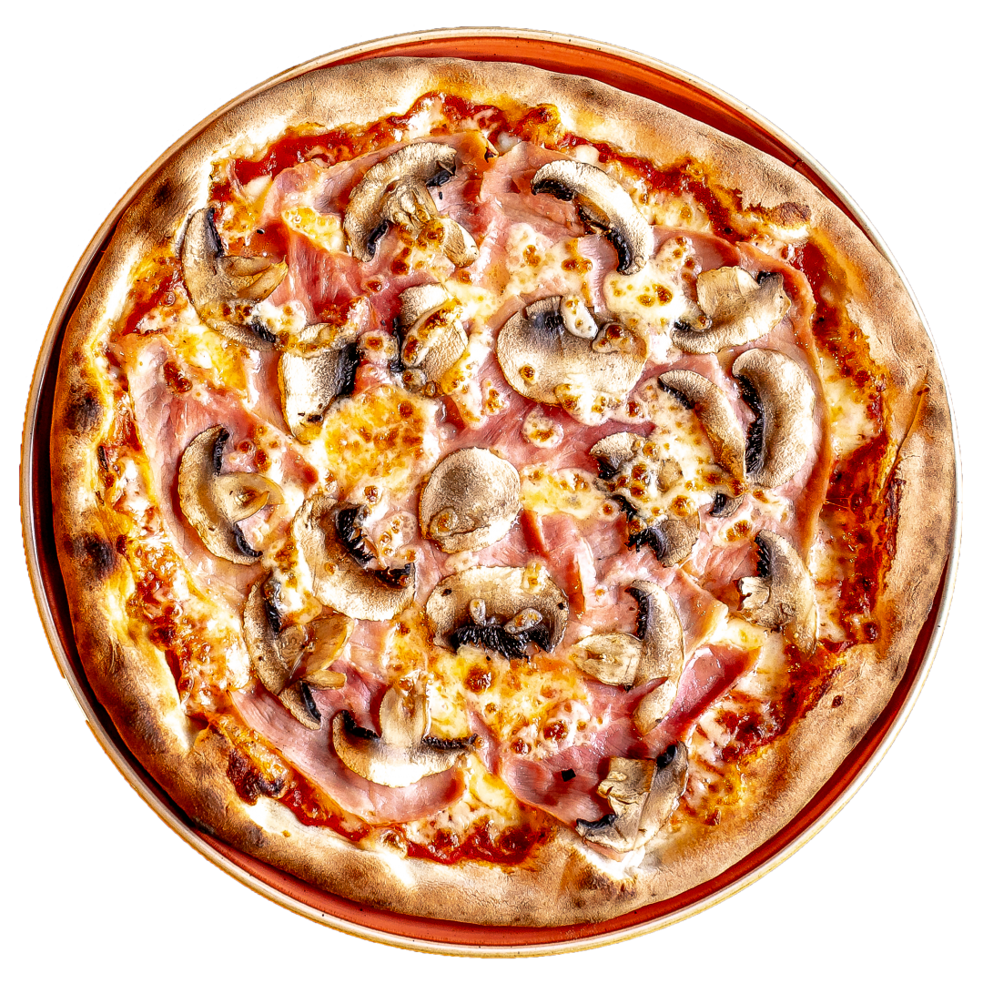 Pizza Prosciutto Funghi
